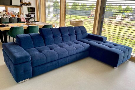 Modrá sedačka: Stabilný základ vášho domova