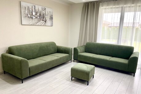 Oživte vašu obývaču zelenou sedačkou