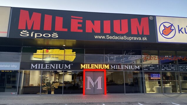 Predajňa sedačiek v Bratislave | Sedačky Milenium